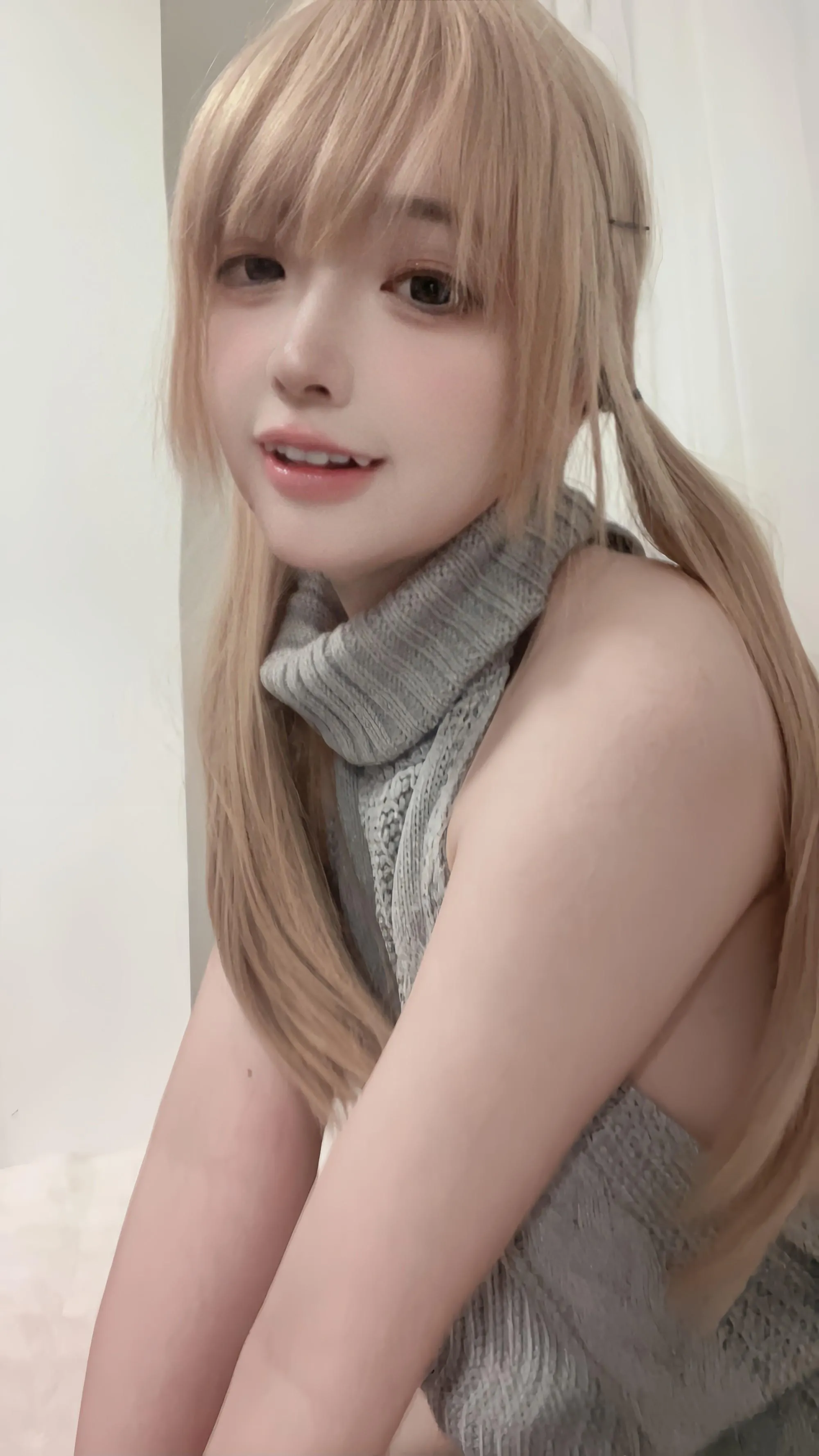 疯猫ss – NO.131 2023年12月Fantia订阅合集-2023.12.09 可爱毛衣 [7P]插图5